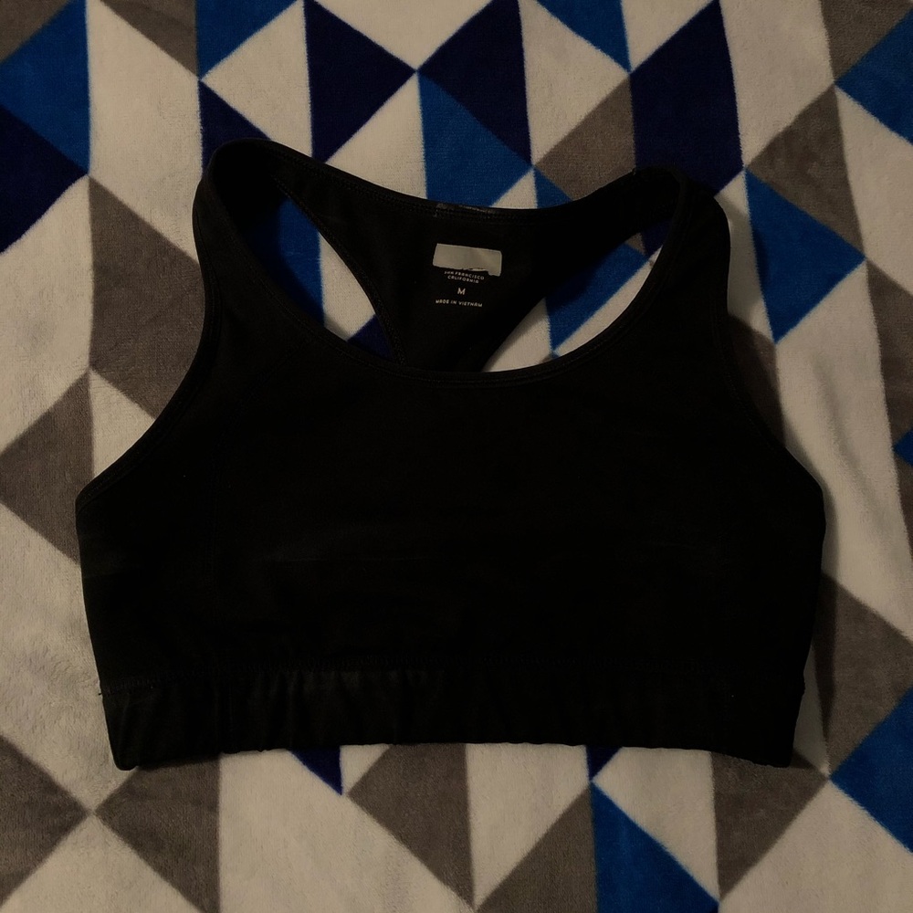 Black Sports Bra